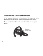 Предварительный просмотр 21 страницы Motorola H710 - Headset - Over-the-ear User Manual