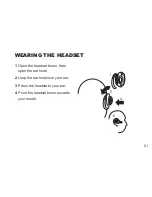 Предварительный просмотр 22 страницы Motorola H710 - Headset - Over-the-ear User Manual