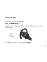 Предварительный просмотр 64 страницы Motorola H710 - Headset - Over-the-ear User Manual