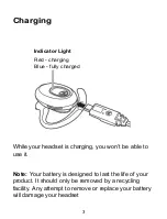 Preview for 3 page of Motorola H725 Quick Start Manual