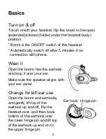 Preview for 4 page of Motorola H725 Quick Start Manual