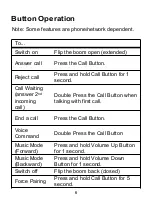 Preview for 6 page of Motorola H725 Quick Start Manual