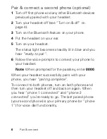 Preview for 8 page of Motorola H730 Quick Start Manual