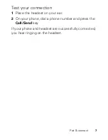 Preview for 9 page of Motorola H730 Quick Start Manual