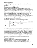 Preview for 99 page of Motorola H730 Quick Start Manual