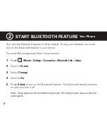 Preview for 5 page of Motorola H780 - Headset - Over-the-ear Quick Start Manual