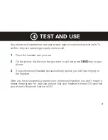 Предварительный просмотр 8 страницы Motorola H780 - Headset - Over-the-ear Quick Start Manual