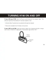 Preview for 12 page of Motorola H780 - Headset - Over-the-ear Quick Start Manual