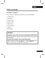 Preview for 6 page of Motorola H790 - Headset - Monaural Quick Start Manual