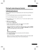 Preview for 8 page of Motorola H790 - Headset - Monaural Quick Start Manual