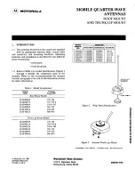 Предварительный просмотр 1 страницы Motorola HAD4006A Manual