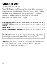 Preview for 3 page of Motorola HD Station Manual