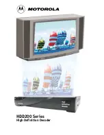 Motorola HDD200 Series User Manual preview