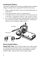 Preview for 13 page of Motorola HDT 600 Owner'S Manual