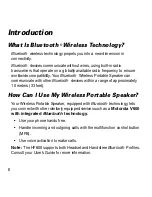 Preview for 8 page of Motorola HF800 - Bluetooth hands-free Speakerphone User Manual