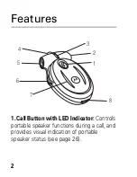 Предварительный просмотр 4 страницы Motorola HF820 - Blnc Bluetooth Car Manual