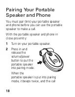 Предварительный просмотр 20 страницы Motorola HF820 - Blnc Bluetooth Car Manual