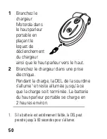 Предварительный просмотр 52 страницы Motorola HF820 - Blnc Bluetooth Car Manual