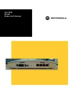 Motorola HH1620 User Manual preview