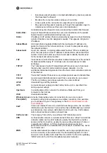 Preview for 84 page of Motorola HH1620 User Manual