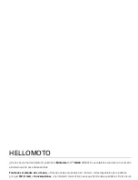 Предварительный просмотр 111 страницы Motorola hint User Manual