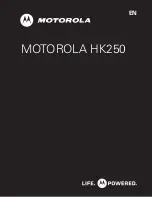 Preview for 1 page of Motorola HK250 User Manual
