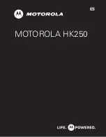 Предварительный просмотр 23 страницы Motorola HK250 User Manual