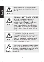 Preview for 4 page of Motorola HLN7016 Manual