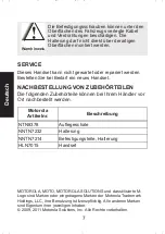 Preview for 16 page of Motorola HLN7016 Manual