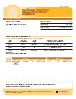 Preview for 2 page of Motorola HMWS1060 Specifications