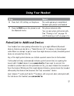 Preview for 18 page of Motorola HS800 User Manual