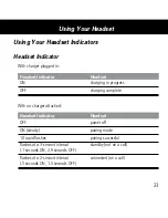 Preview for 24 page of Motorola HS800 User Manual