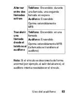 Preview for 85 page of Motorola HS805 Manual