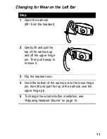 Preview for 13 page of Motorola HS820 - Headset - Over-the-ear Start Here Manual