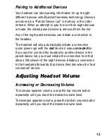 Preview for 15 page of Motorola HS820 - Headset - Over-the-ear Start Here Manual