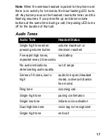 Preview for 19 page of Motorola HS820 - Headset - Over-the-ear Start Here Manual