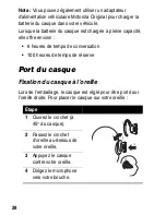 Предварительный просмотр 30 страницы Motorola HS820 - Headset - Over-the-ear Start Here Manual