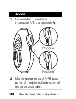 Предварительный просмотр 142 страницы Motorola HS830 HANSFREE Motomanual