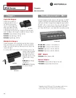 Preview for 3 page of Motorola HT90 Series Parts List