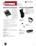 Preview for 4 page of Motorola HT90 Series Parts List