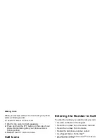 Preview for 28 page of Motorola i205 - Cell Phone - iDEN User Manual