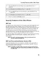 Предварительный просмотр 21 страницы Motorola i30sx User Manual