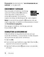 Preview for 12 page of Motorola I412 (Spanish) Guía Del Usuario