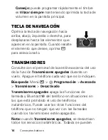 Preview for 16 page of Motorola I412 (Spanish) Guía Del Usuario