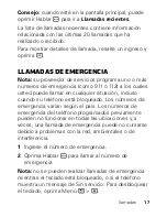 Preview for 19 page of Motorola I412 (Spanish) Guía Del Usuario