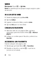 Preview for 24 page of Motorola I412 (Spanish) Guía Del Usuario