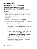 Preview for 30 page of Motorola I412 (Spanish) Guía Del Usuario