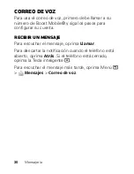 Preview for 32 page of Motorola I412 (Spanish) Guía Del Usuario