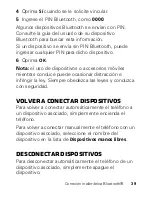 Preview for 41 page of Motorola I412 (Spanish) Guía Del Usuario