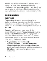 Preview for 44 page of Motorola I412 (Spanish) Guía Del Usuario